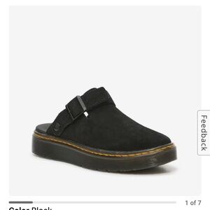 Doc Marten black Carlson Mules / Slides